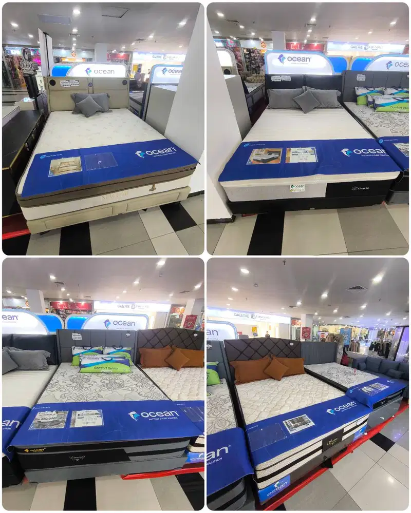 PROMO SPRINGBED KASUR OCEAN BISA CICILAN PAKAI HOME CREDIT TANPA DP 0%