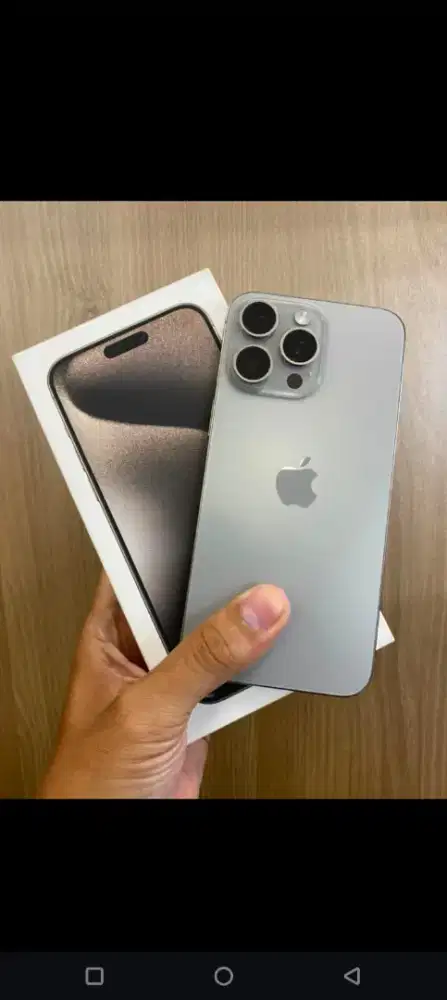 Second iPhone 15 PROMAX 256gb iBox Fullset