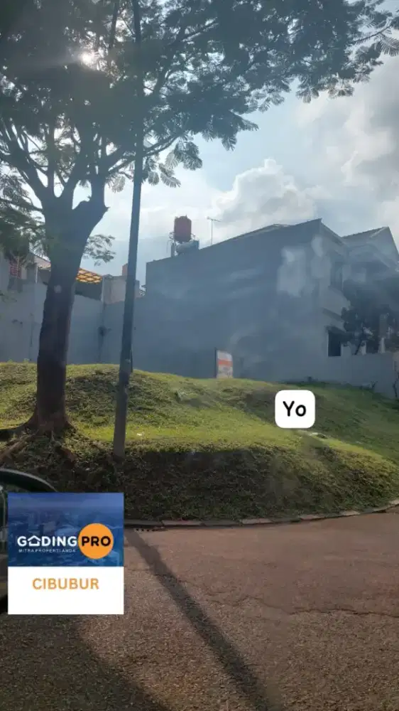 Jual tanah/ kavling hoek 8,2 jt/m2 nego. CitraGran Cibubur.
