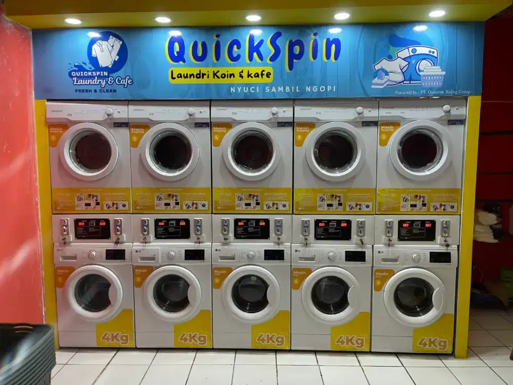 Mesin Cuci Laundry Bekas