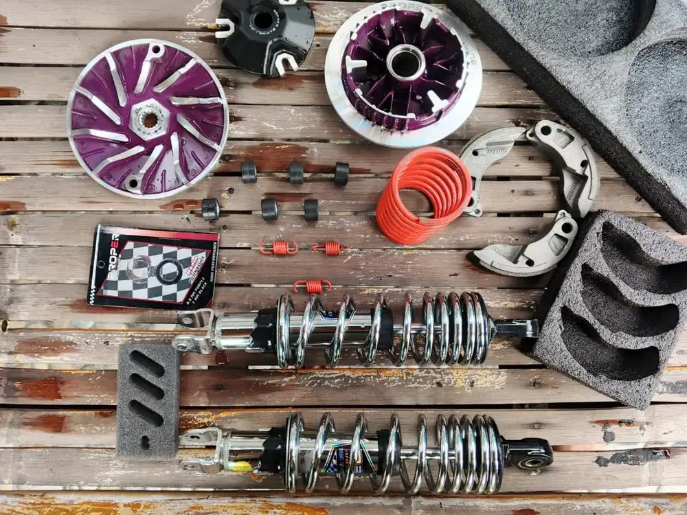 Kirian,shock,knalpot aerox new