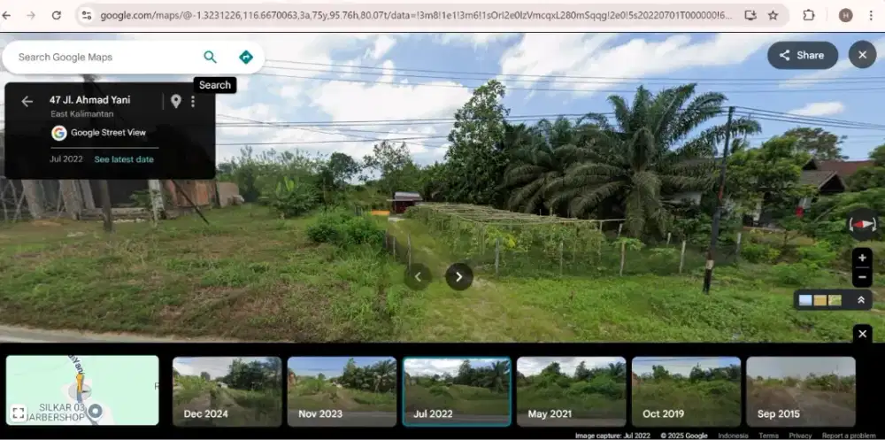 Tanah dijual 1 jam IKN