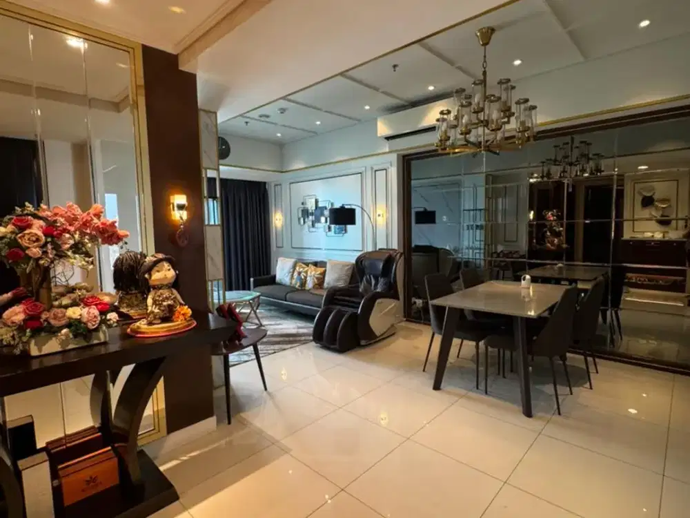 Dijual Siap Huni Furnish Bagus The Kensington Suites 3 Bedrooms