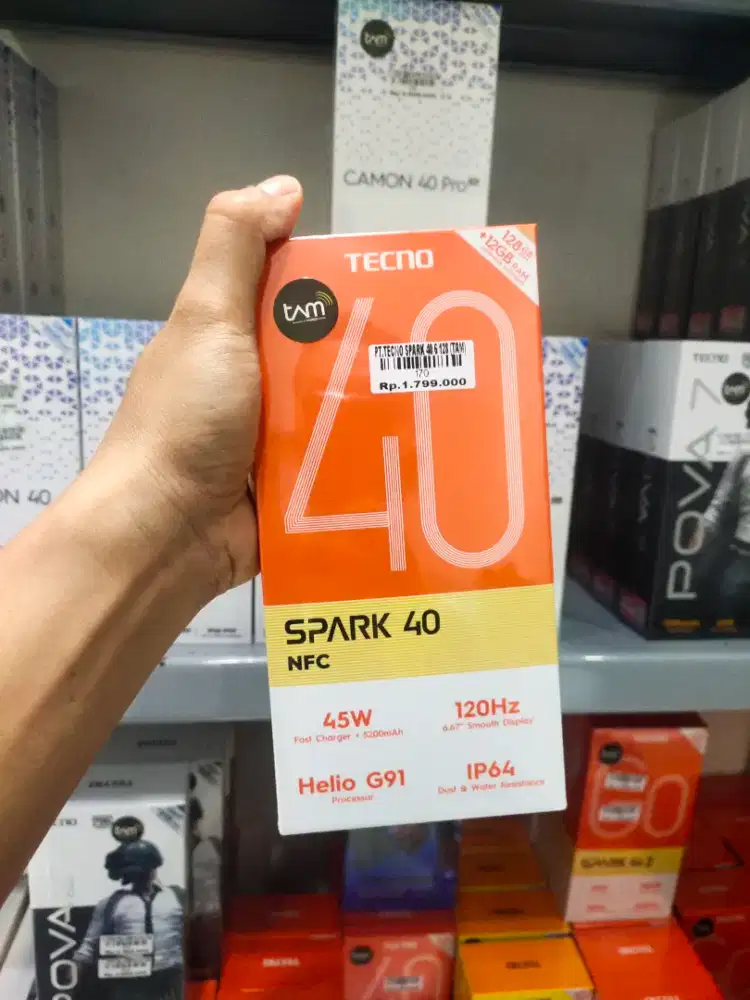 TECNO SPARK 40 6/128 | ATLANTIS DAHSYAT