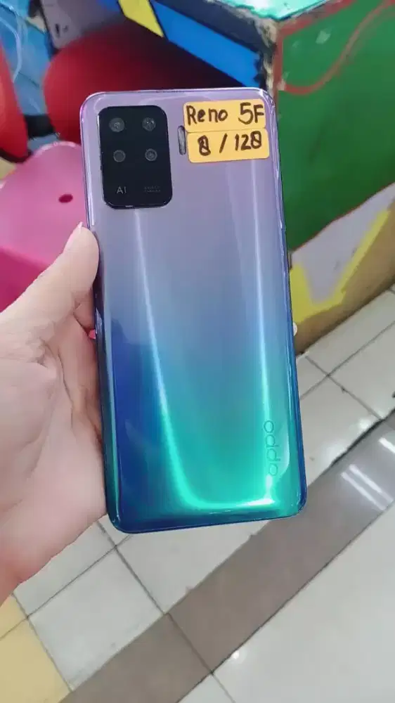 Di Jual Hp second Oppo Reno5 Ram 8/128