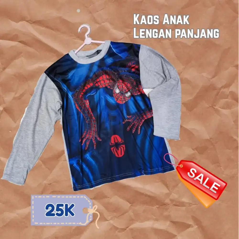 BAJU BEKAS BERMEREK & MURAH - SIZE 8