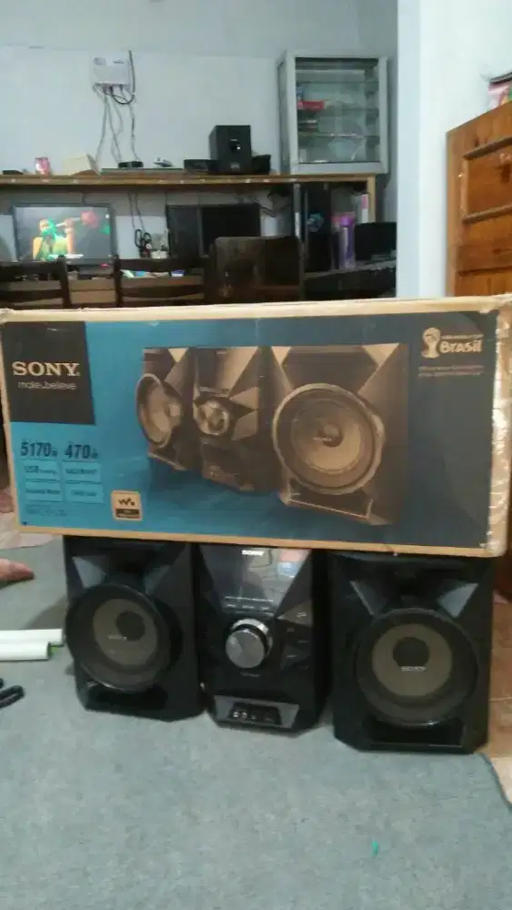 Spiker Sony mini hifi