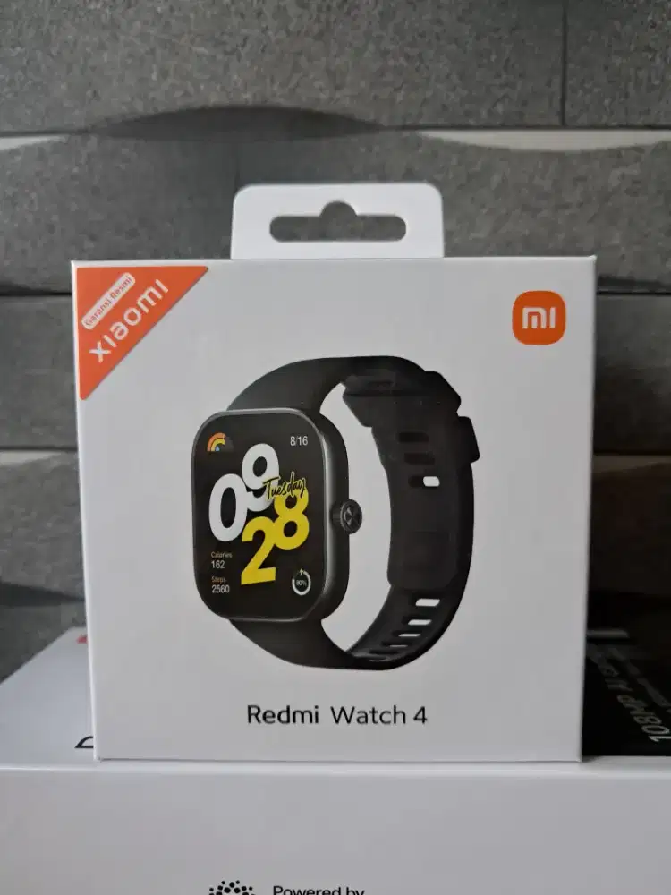 Smartwatch redmi watch 4 black new segel garansi resmi