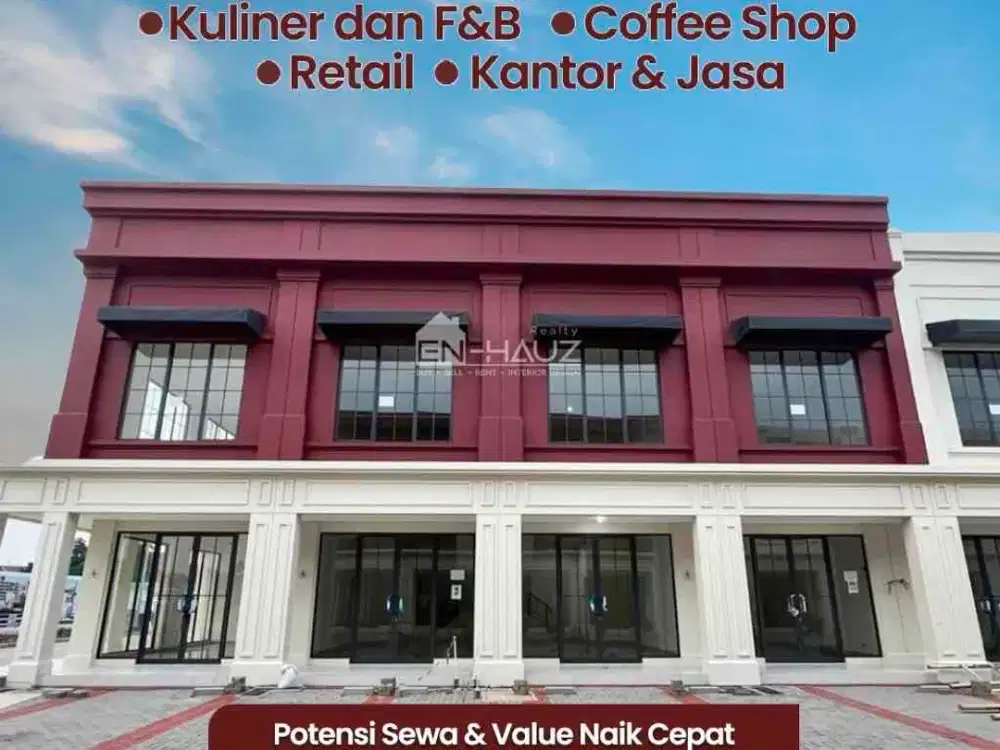 Madison Grandre Ruko 2 Lantai FREE PPN