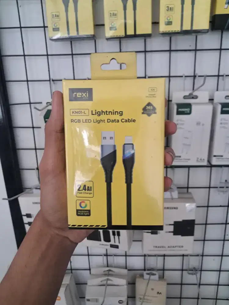 Kabel data lightning rexi