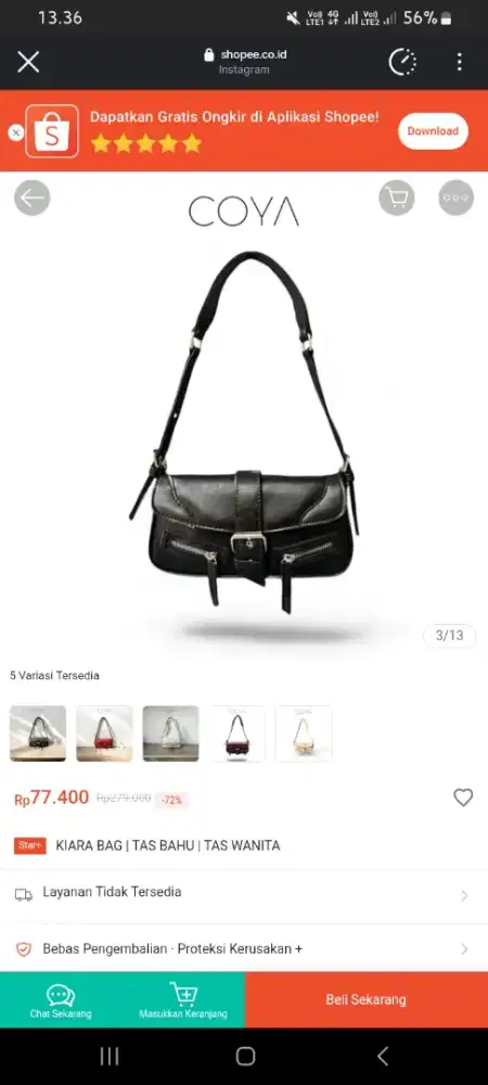 tas wanita selempang