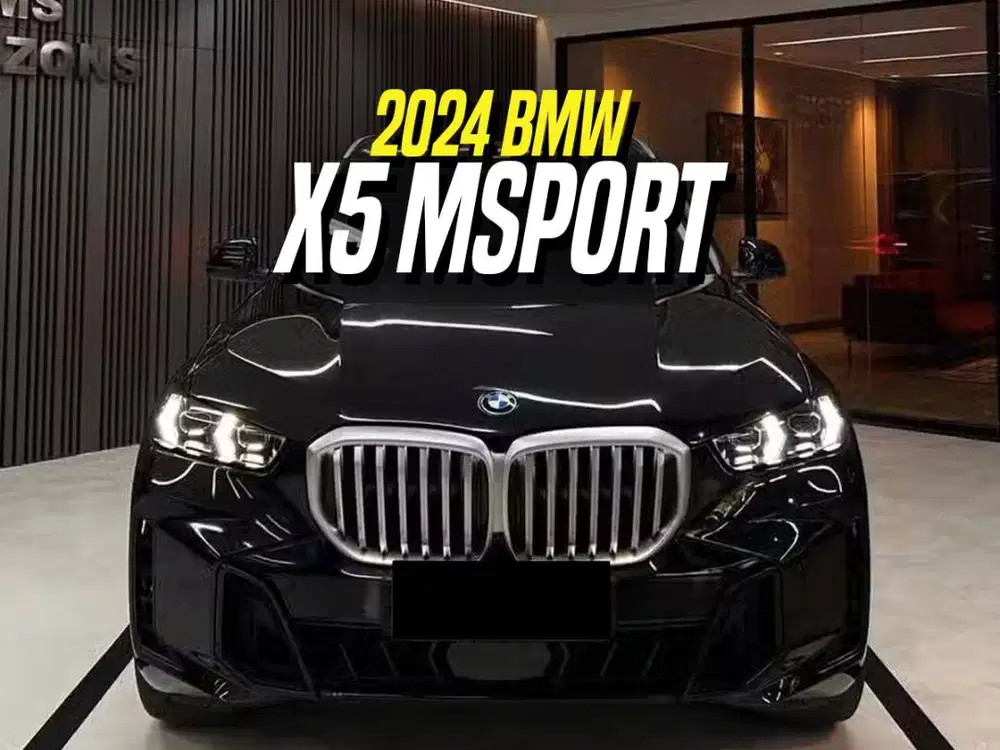 BMW X5 xDrive40i M Sport G05 2024 LCI Black on Brown Hitam MSport