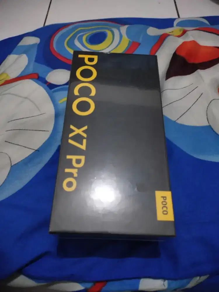 Poco X7PRO 12/512 Black segel original