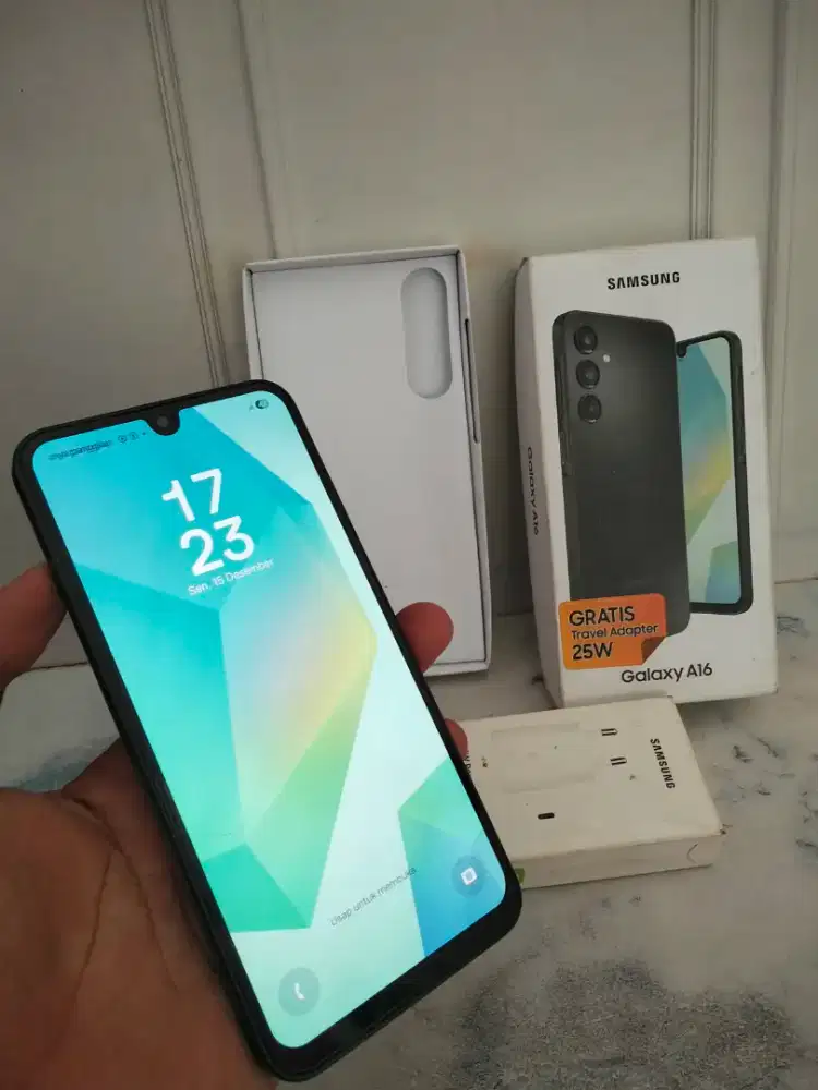 Samsung galaxy A16 4G ram8/256 lengkap ORI