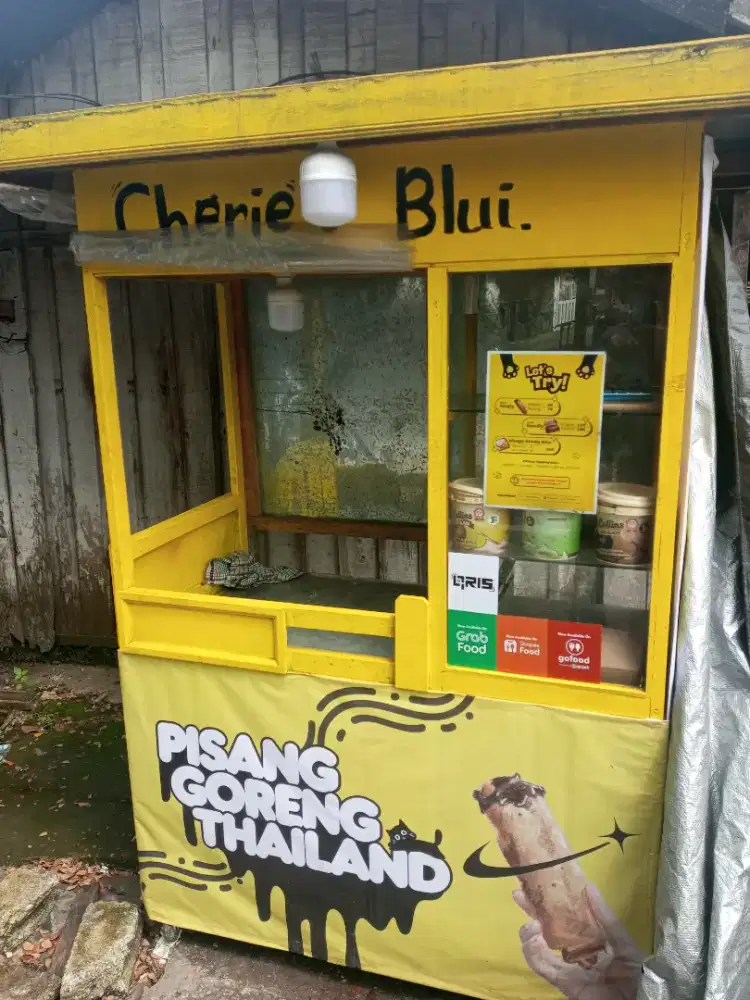 Dijual Gerobak Jualan Beroda