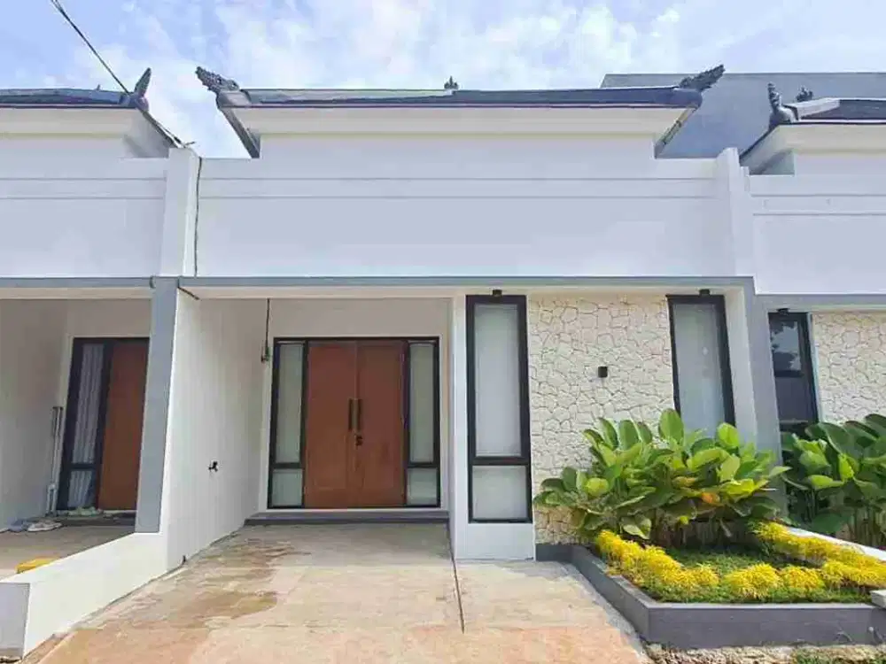 Termurah Rumah Nuansa Bali Di Depok Dekat Tol Cijago Cimanggis, Free Biaya-biaya dan Bonus Menarik Lainnya. Lokasi Strategis pinggir jalan