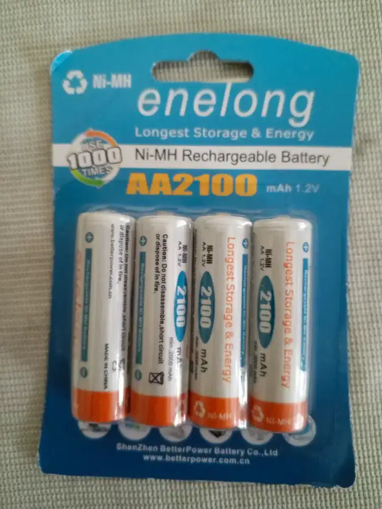 Batere Charger Enelong AA 2100mah