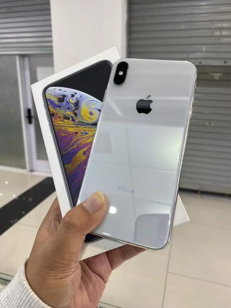 iPhone XSMax 256Gb Resmi iBox Mulus Fullset Original