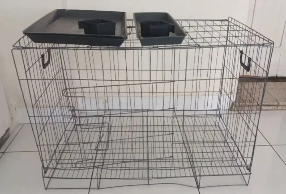 Kandang hewan besi ukuran 75cm