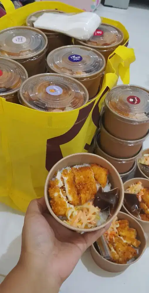 Ricebowl Sesuai Request untuk Berbagai Acara