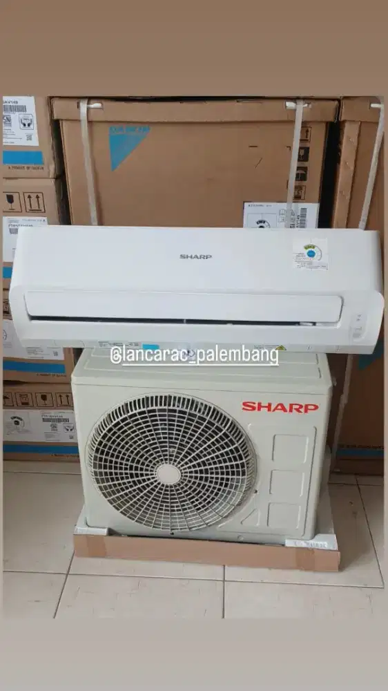 Ac sharp 1/2 pk + pasang area palembang dan bergaransi resmi