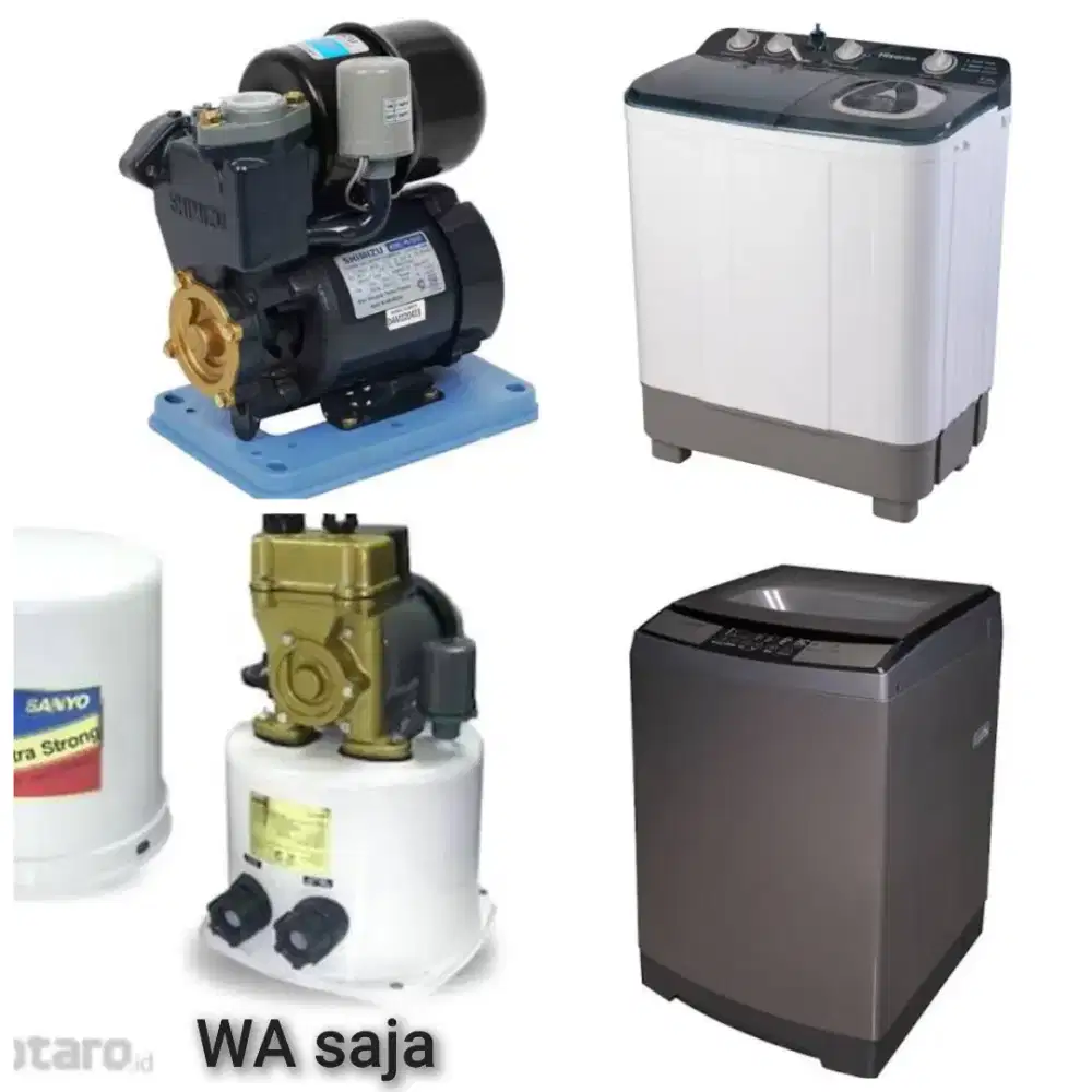 Servis Pompa air Mesin cuci Kipas angin Magic com Dispenser Kulkas