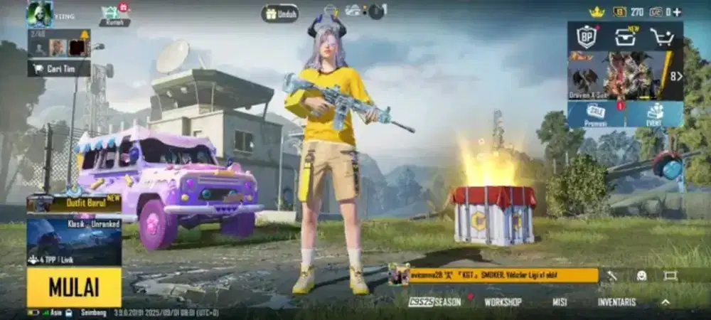 JUAL BELI AKUN PUBG MOBILE