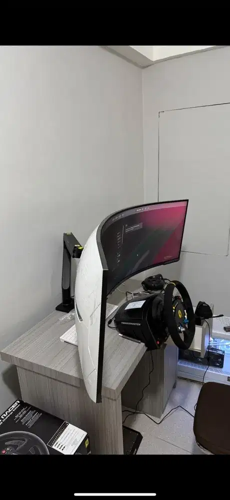 thrustnaster simracing setup