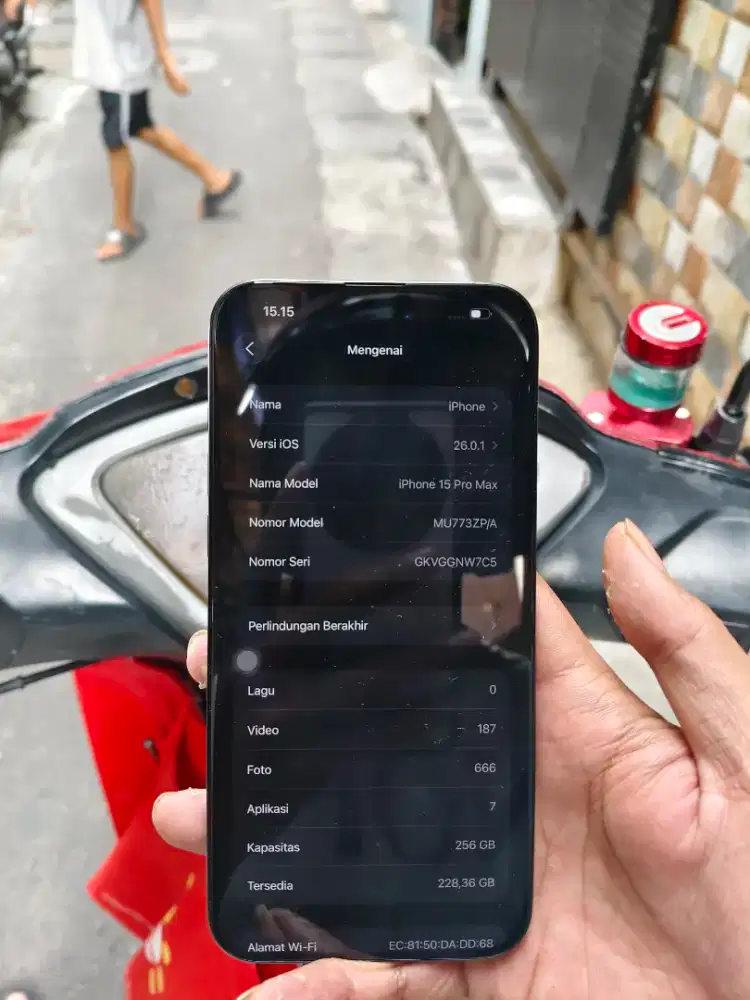 Iphone 15 pro max 256gb