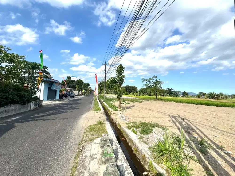 Dekat Jl Raya Jogja Solo, Tanah SHMP 3 Juta-an