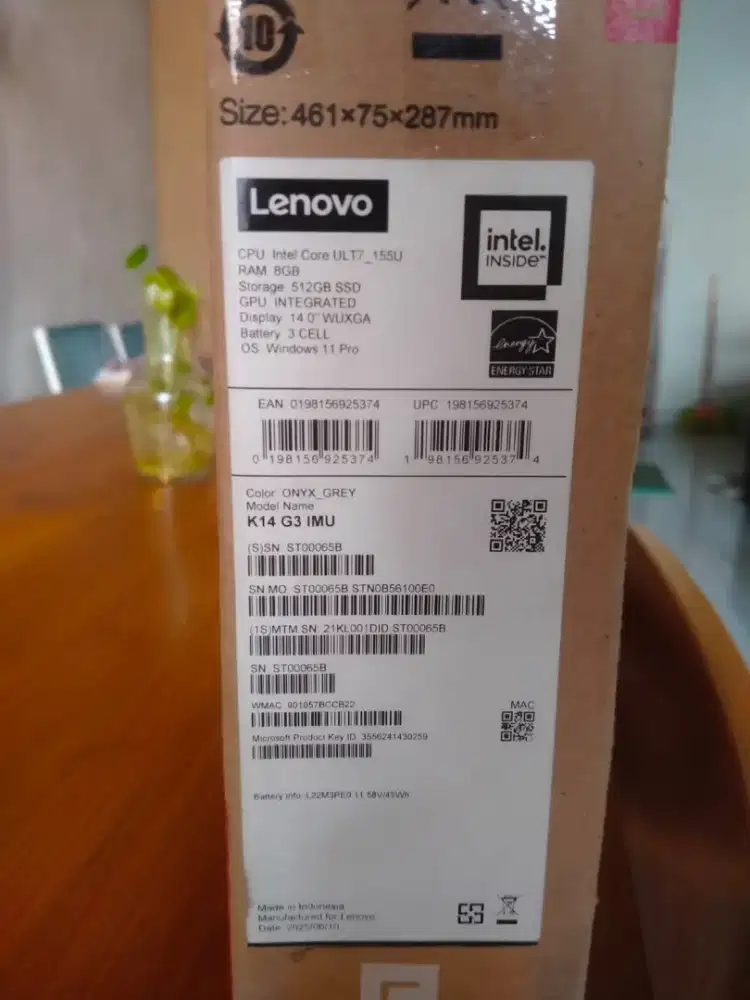 Dijual laptop ram 8 /512