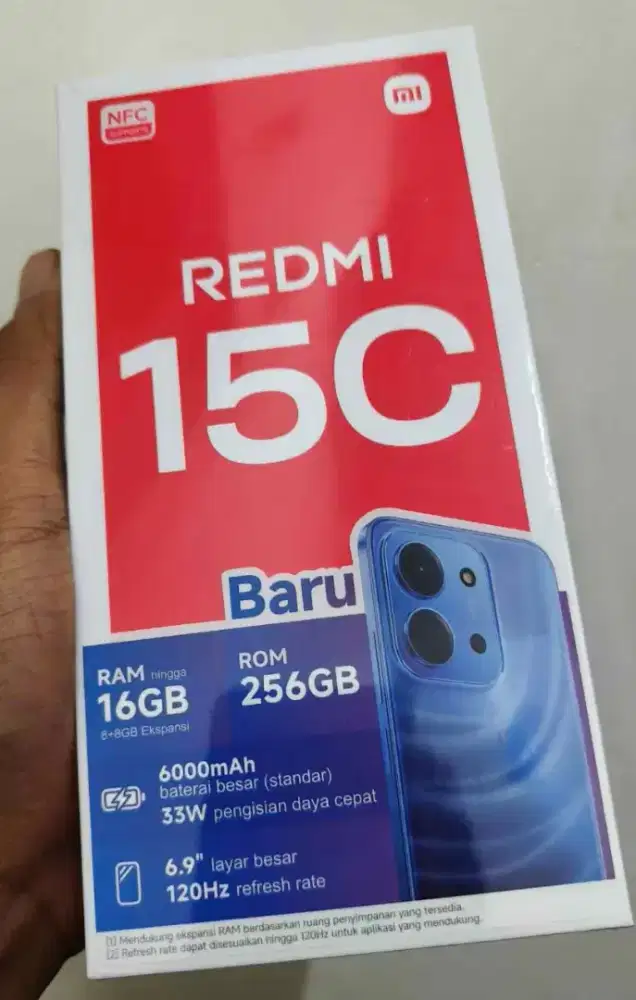 REDMI 15C 8/256 BLACK