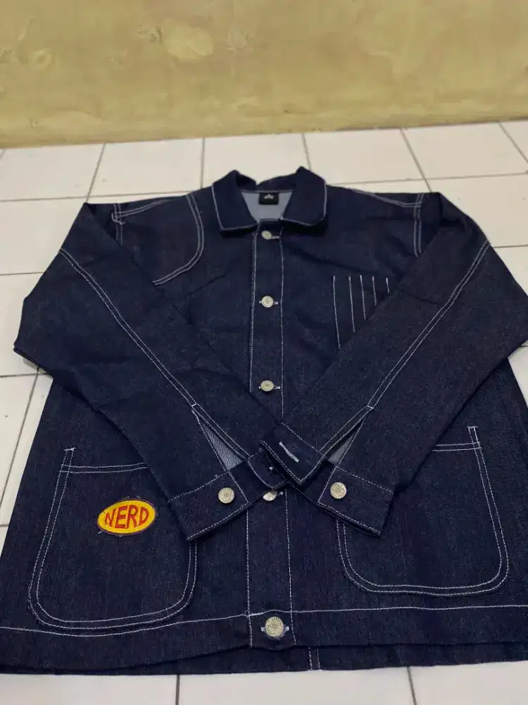 JAKET DENIM 13OZ SIZE L