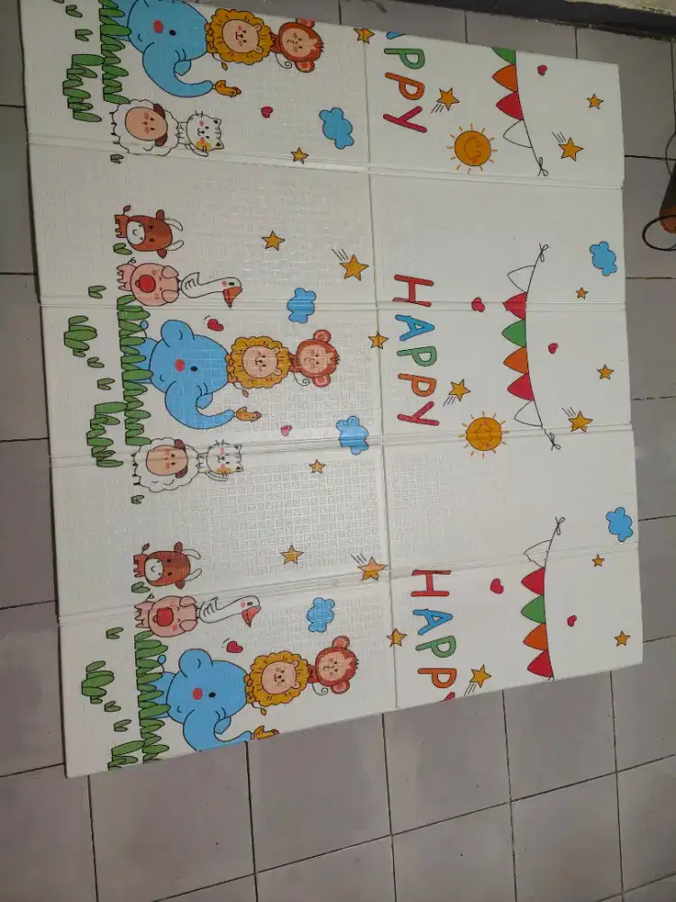 Playmat Bayi MOLION TOYS 180x200cm - Karpet Lipat Foam Tebal 10mm