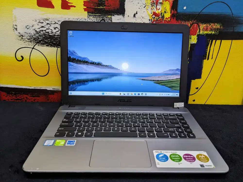 Laptop Asus X441U Core i3 Gen 6 8/128 Nvidia 920MX Siap Pakai