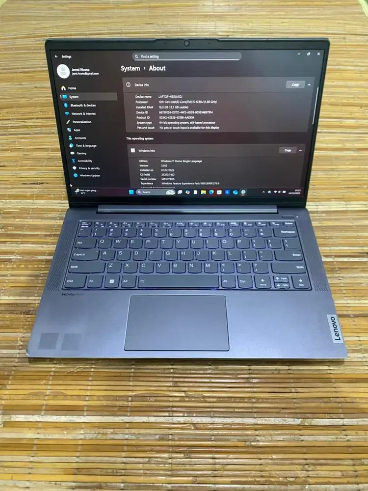 Laptop Lenovo IdeaPad 5 14IAL7 12th Gen Intel Core i5-1235U