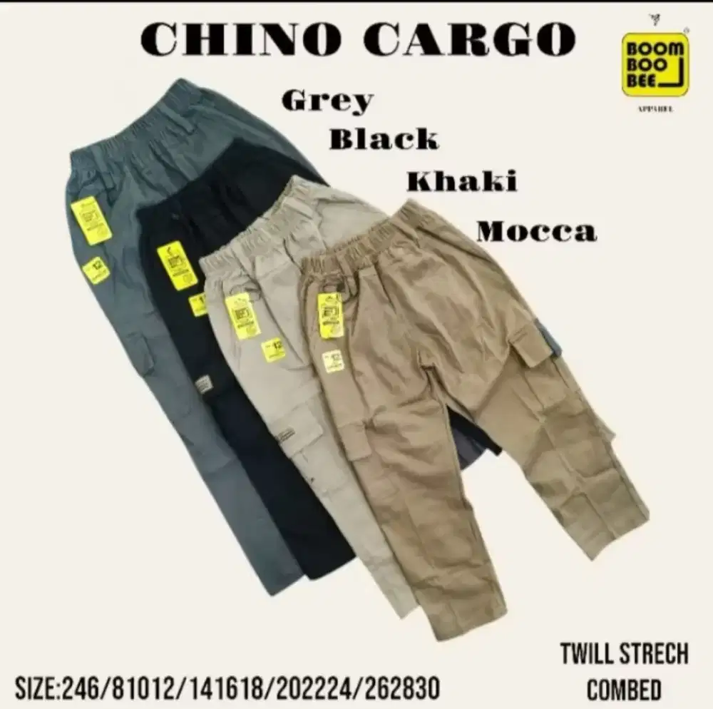 Celana chino cargo