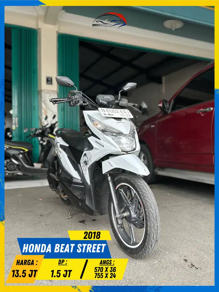 HONDA BEAT STREET 2018 MONGGO GAS POLL HIKMAH MOTOR KEPUH