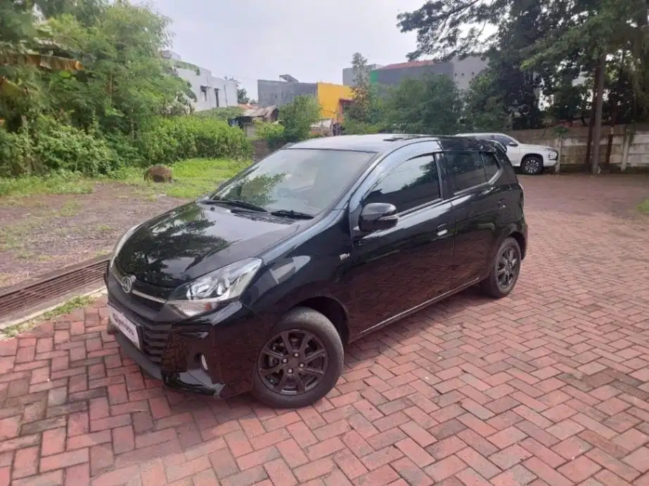 DP MURAH Ayla 1.2 X Bensin-MT-2021 HITAM FX