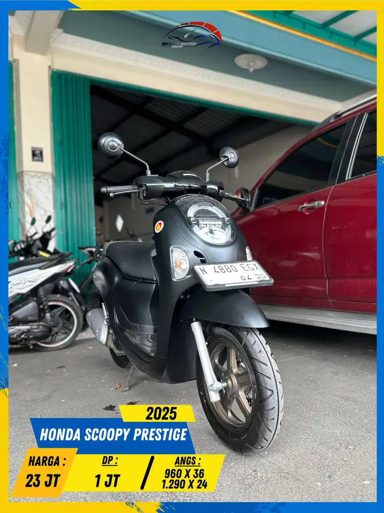 HONDA SCOOPY PRESTIGE 2025 LIKE NEW MASZEHH HIKMAH MOTOR KEPUH