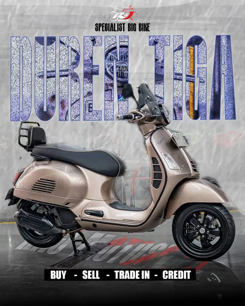 ‎Vespa GTS Super 150 Nik 2022 Km 5.000an Full Paper