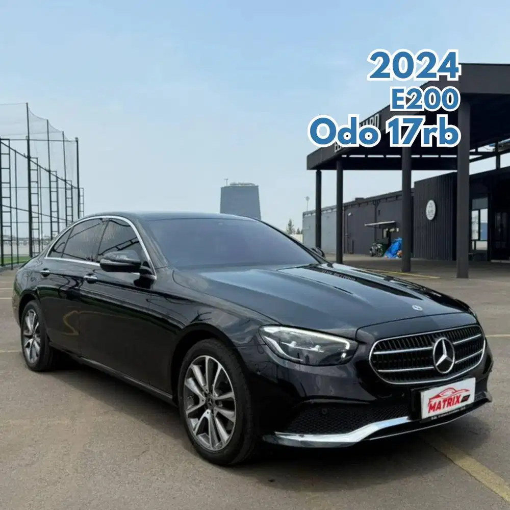 Mercedes Benz E200 2024 NIK 2023 Black Hitam Mercy E 200 AVG