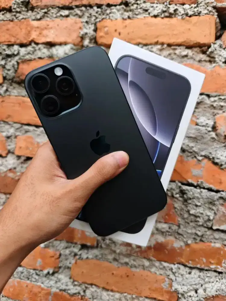 Iphone 16 pm 256 garansi resmi beacukai