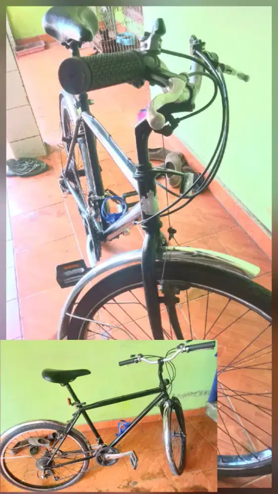 Sepeda  Federal klasik Kecepatan 6 x 3 speed