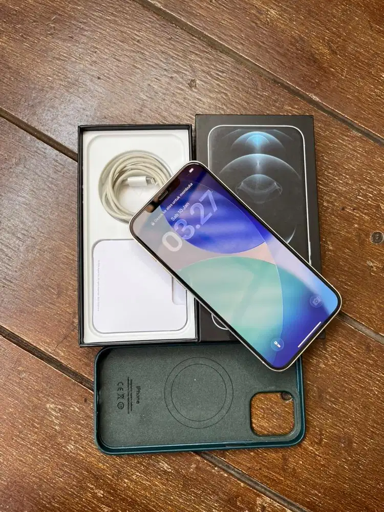 Iphone 12 pro max 128gb silver ibox