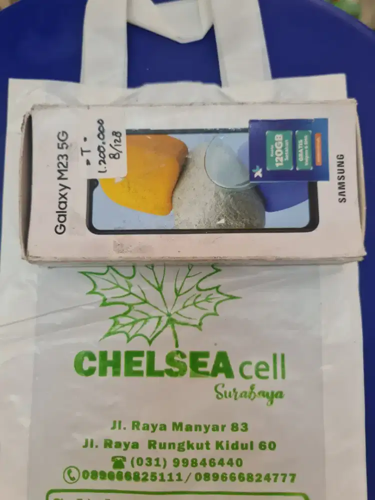 Murah hp samsung M23 5G 6/128 lkp. Bs TT