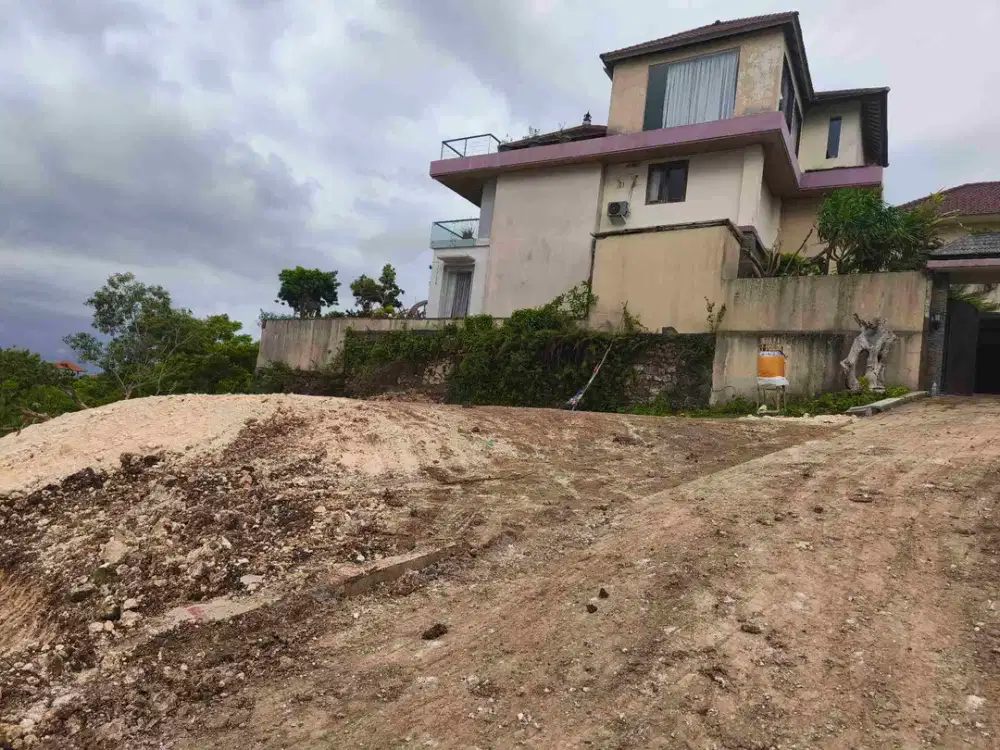 dijual tanah second floor ocean view kawasan Ungasan Badung Bali