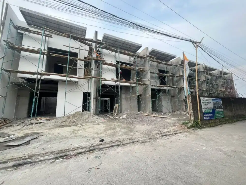 Rumah dijual Murah 2 Lantai, Baru, Jatimakmur, Bekasi dekat LRT Jatibening