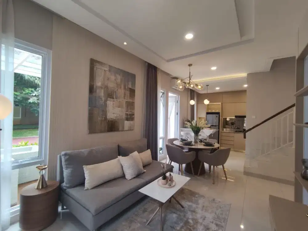 RUMAH SIAP HUNI! CARRILO CLUSTER BOSTON GADING SERPONG HARGA HANYA 1,6 M-AN