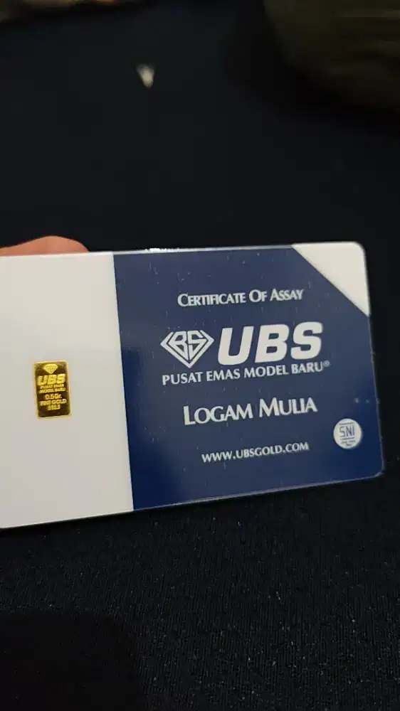 EMAS UBS 0.5 GRAM